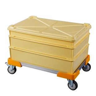 面团发酵箱周转箱披萨饼吐司醒发面饼存储箱PP烘焙商用运输发酵箱