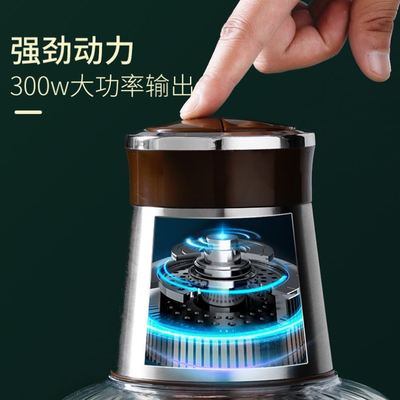绞肉机商用多功能家用电动5升大容量搅拌机饺大功率打肉馅料理机