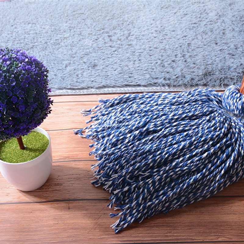 室内大头幼儿园老款方便纯棉布木柄拖把家用1020元老式普通墩