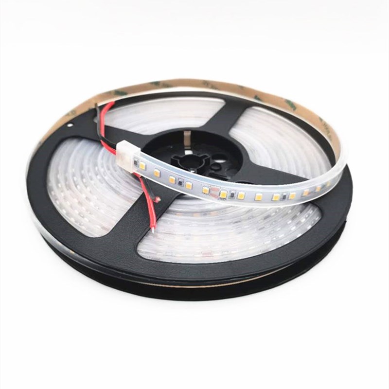 准色温3500K灯带12V2835不防水120珠3500K灯条24V8mm宽3500K灯带