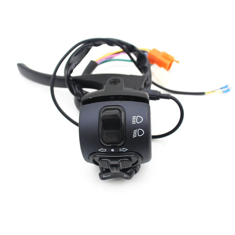 适用于深远009油门把手电筒动车转把开关总成A7 A8鼓煞把座