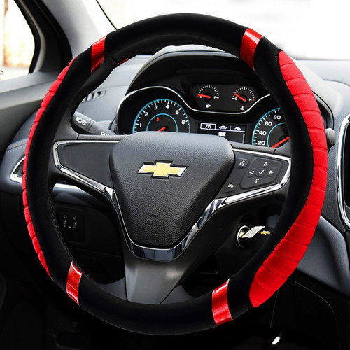 雪佛兰科沃兹创酷科鲁兹迈锐宝赛欧爱唯欧探界者毛绒方向盘套冬季