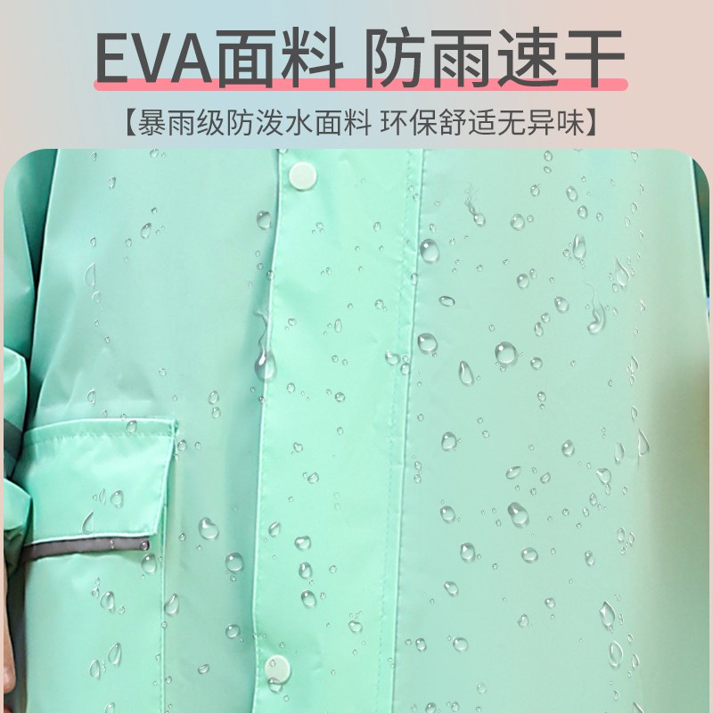 儿童雨衣男童女童中小学生上学专用防暴雨便捷书包位单人全身雨披