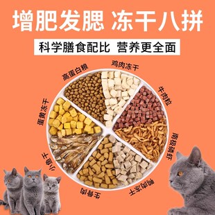 试吃无谷酶解鲜肉猫咪猫粮10斤实惠成猫幼猫冻干专用全价增肥发腮