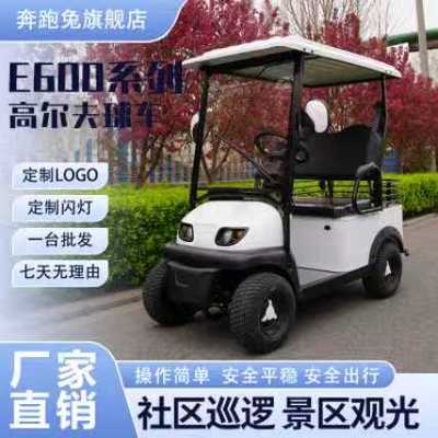 小巴士电动老年代步老人带棚景区旅游观光车e600四轮电动车老头乐