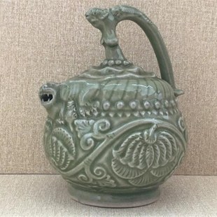 陕西铜川耀州瓷茶具西安礼品爵杯良心壶凤鸣壶倒流壶公道杯倒灌壶