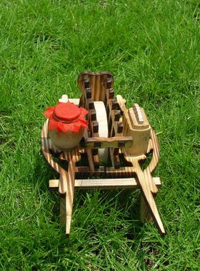 竹木制品摆件 模型家具装饰品 茶几卧室摆设婚庆创意礼品复古怀旧