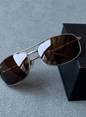 外贸品质男士偏光太阳镜茶色墨镜男款中老年护眼清凉复古偏光镜