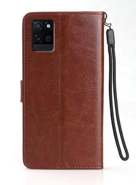 适用Realme V11s 5G手机壳翻盖OPPORMX3125保护套6.52英寸V11s5G外壳皮夹Raelme防摔relame钢化膜relme硅胶re