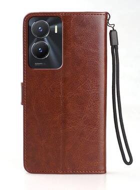 适用Y56 5G手机壳皮夹VIVOY56保护套翻盖VIVOV2225外壳6.58英寸viov硅胶vivi钱包款V1VO防摔Ⅴivo全包vovi新?