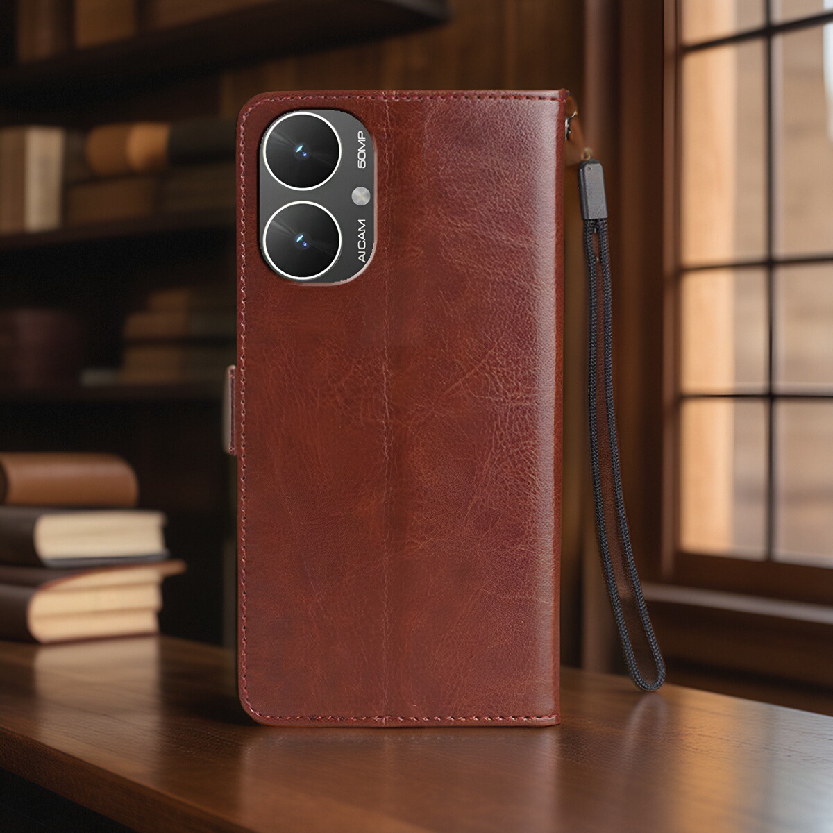 红米13R/13C皮夹翻盖保护套新款