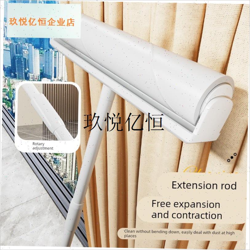 佳帮手特大号粘毛器长柄t可撕式滚筒家用替换纸扫床宠物地毯头发,