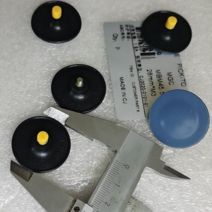 ZYCJKNF30真空泵28mmM3取样抽气泵隔膜MBM45.5涂层CJ28隔膜片