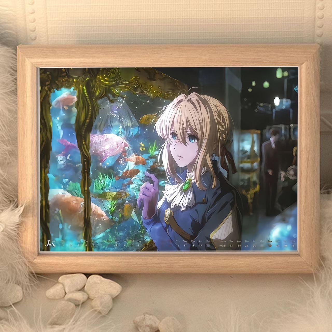 紫罗兰永恒花园薇尔莉特动漫周边二次元画框摆件朋友闺蜜生日礼物