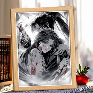 我在废土世界扫垃圾祝宁同人群像大合照相框摆件桌面摆台送人礼物