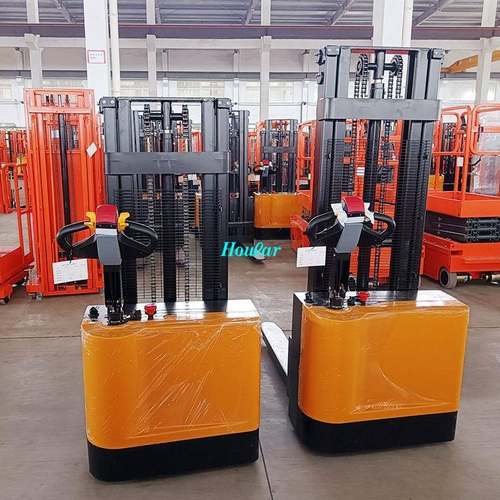 FSEM载重1吨/升高2米/2.5米/米步行式叉车简易电动堆高车堆垛车