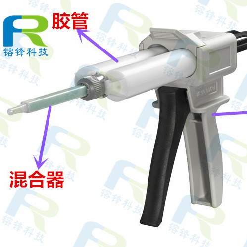 瑞士MIXPAC 50ml手动胶枪 1:1/2：1 通用ab胶枪打胶枪 进口打胶器