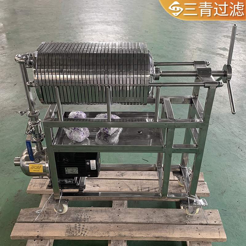 不锈钢板框过滤器 板框过滤器滤膜 方形板框过滤器卧式板框过滤器