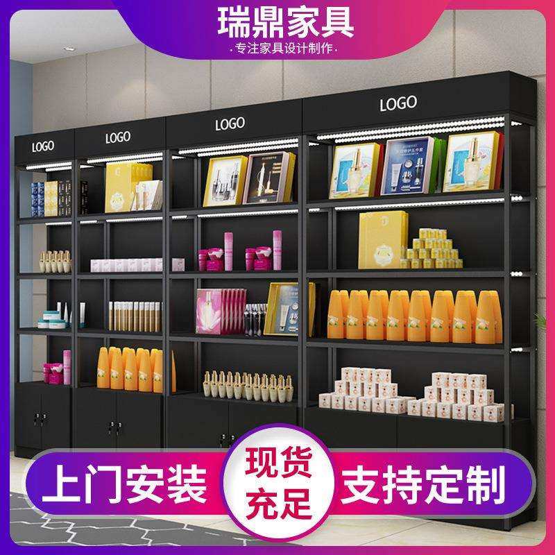 钢木置物架储物落地式架子多层收纳加厚置物架货柜产品陈列展示柜