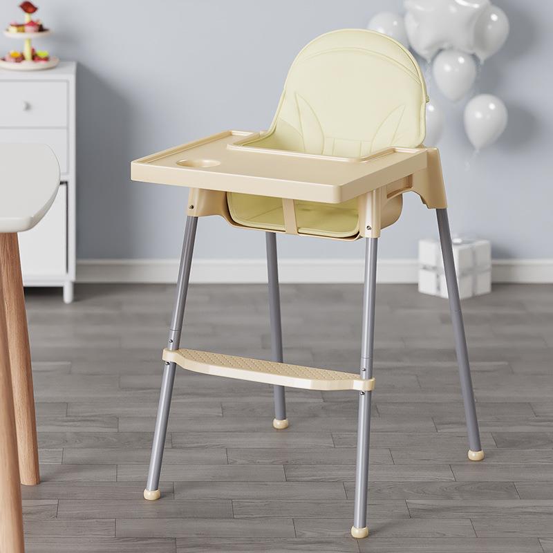 多功能餐桌儿童饭桌宝宝餐椅家用吃饭可调节高低婴儿吃饭学坐椅子