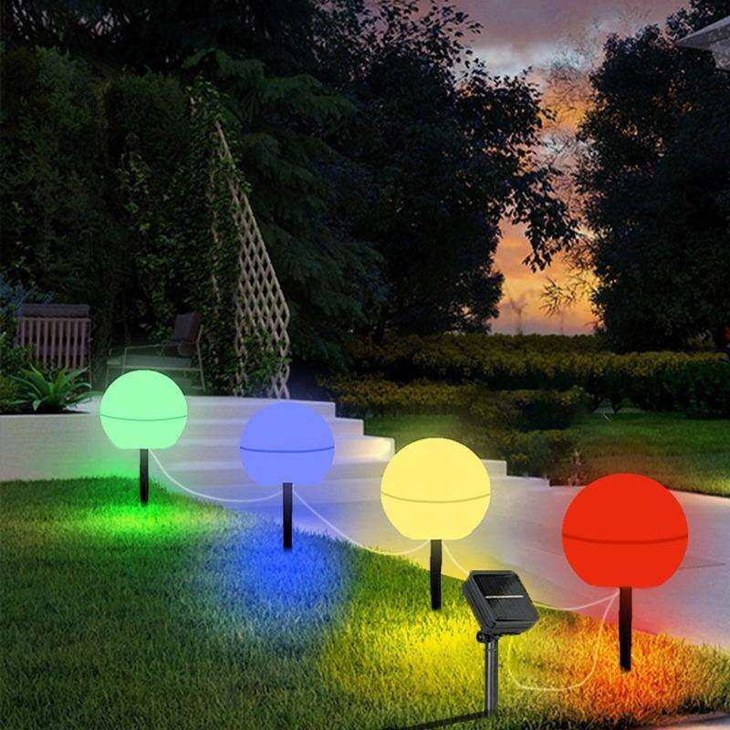 新款圆球太阳能草坪灯可插地可悬挂LED庭院灯串装饰花园别墅,鲜花速递/花卉仿真/绿植园艺,割草机/草坪机,淘宝优惠券,粉丝福利购,淘宝优惠卷