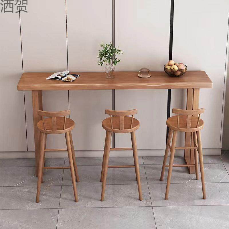实木吧台桌小吧台靠墙长条桌高脚桌休闲阳台休闲桌椅靠墙窄桌子,农机/农具/农膜,其它农用工具,淘宝优惠券,粉丝福利购,淘宝优惠卷