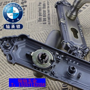 海诗蔓青古铜色欧式室内卧室房间门锁卫生间分体执手锁木门把手锁