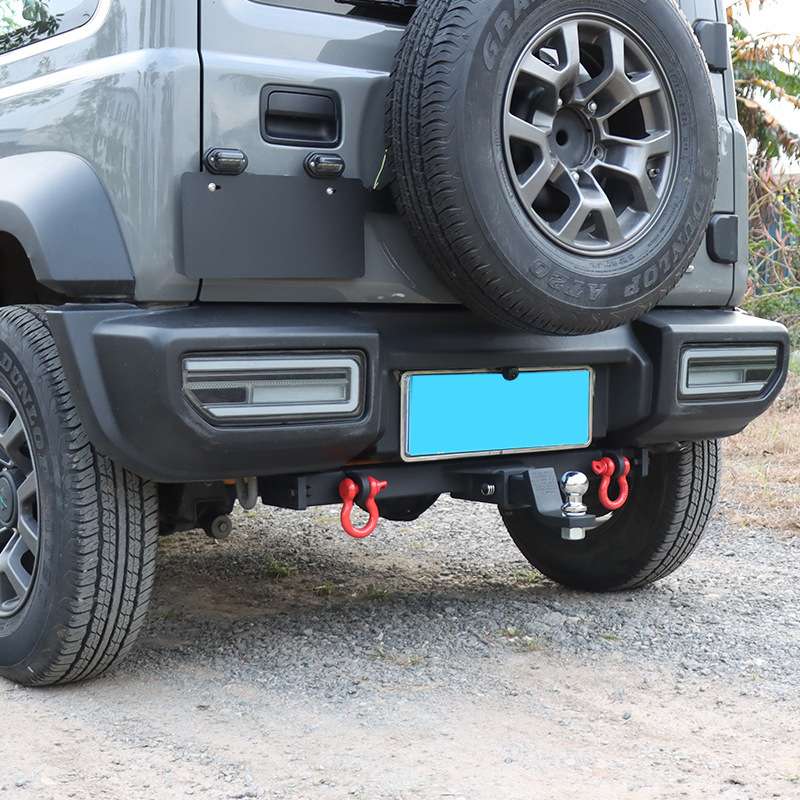 2019-2026新款吉姆尼jimny JB74拖车钩 越野改装配件防撞后拖车杠