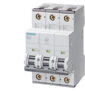 5SN6332-7CN低压 小型断路器 400V 6kA 3 极 C 32A