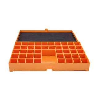 红色铅字盒 塑料铅字盒 工业射线探伤检测铅字盒 探伤铅字整理盒