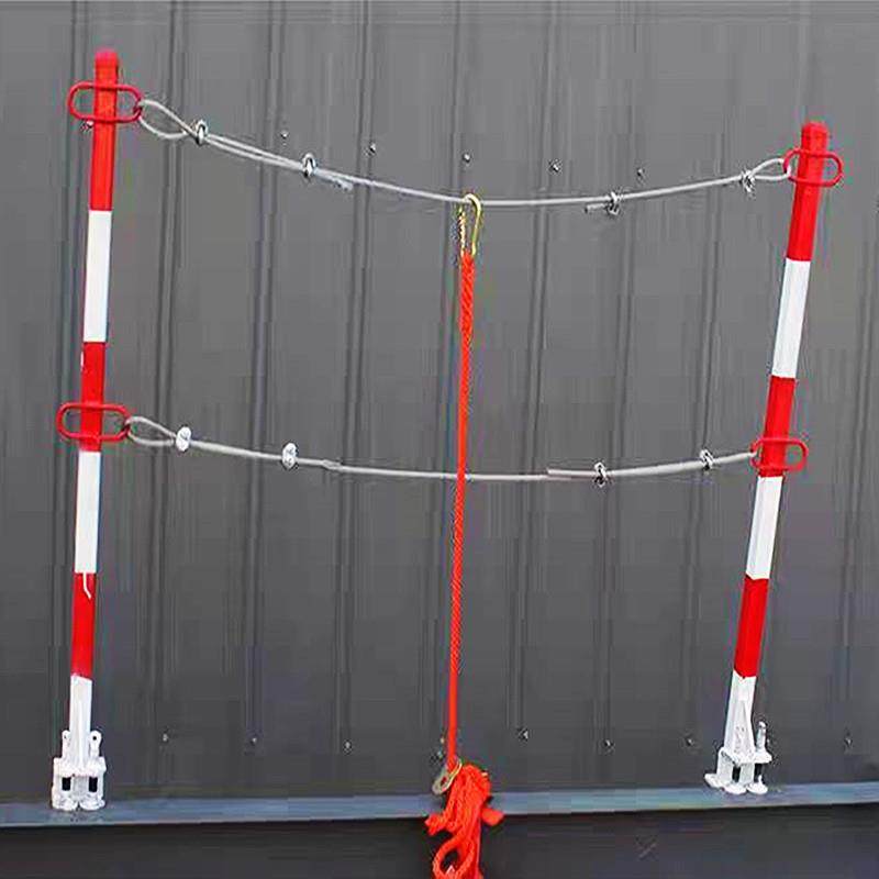 厂房钢结构安全绳支架立柱钢结构生命线支架防坠落立杆固定钢丝绳,农机/农具/农膜,其它农用工具,淘宝优惠券,粉丝福利购,淘宝优惠卷