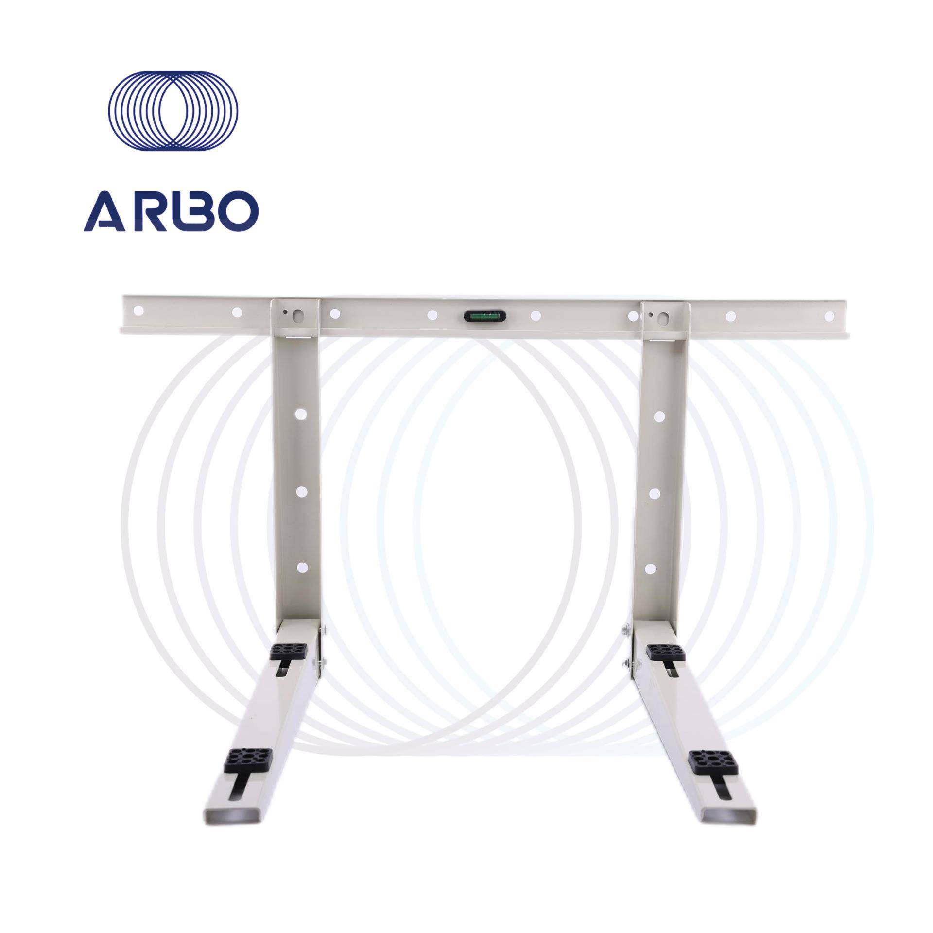 空调室外机衡梁支架镀锌板含减震垫快速安装支架配件架子