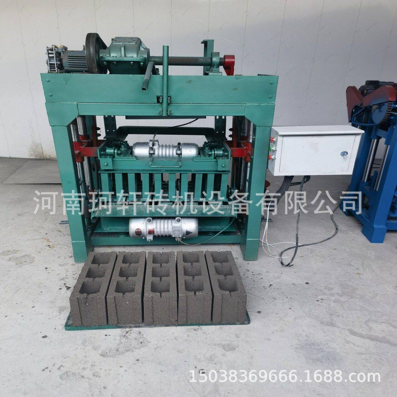 多尺寸制砖机设备制作实心砖家用小型水泥免烧砖机相电砌墙机械