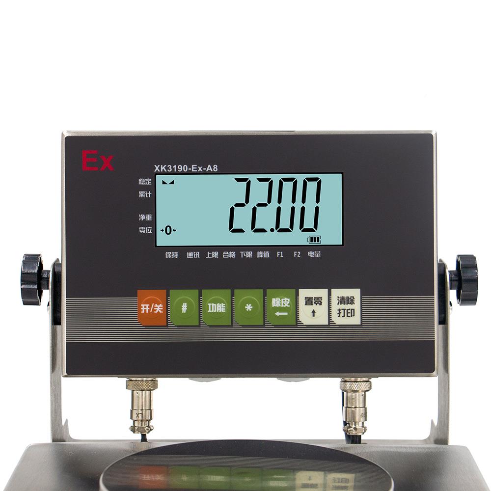 E上海安X全K190-x-XK190-EA8不锈钢本型防爆显示器台秤电子秤仪表