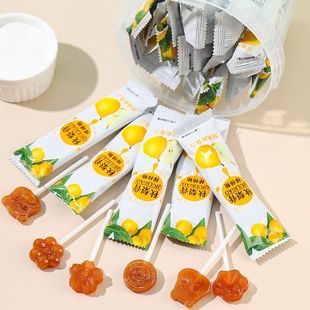 秋梨膏棒棒糖奖励学生无添加剂儿童零食宝宝幼儿园分享小零食糖果