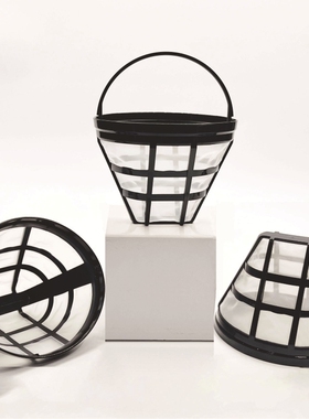 适用小熊咖啡机配件滴漏式过滤网漏斗过滤网403/A07V1/A06K1A06Q1