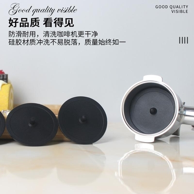 适用咖啡机配件盲碗半自动咖啡机清洗盲杯盲碗垫片无孔滤杯通用