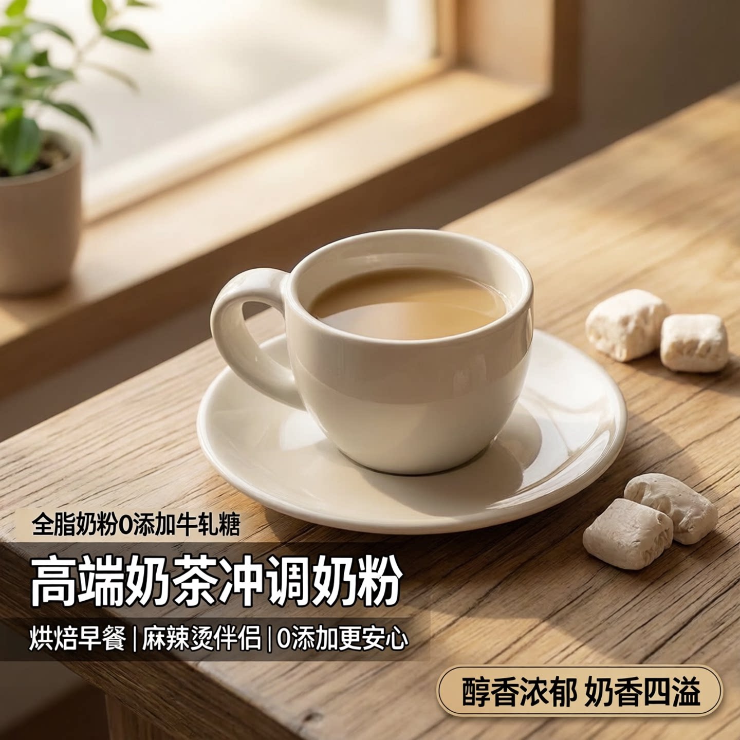 蒙牛0添加全脂奶粉家用商用小包