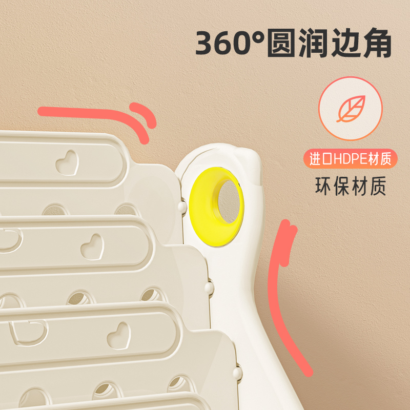 儿童书架落地置物架多层宝宝绘本收纳架简易小书柜储物柜一体家用