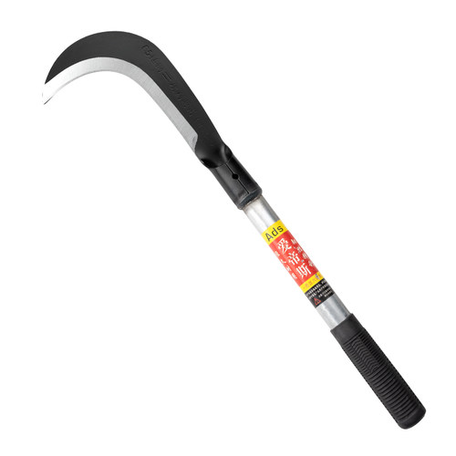 农用工具锰钢镰刀割草刀弯刀多功能柄加长款弯刀农用工具除草锋利