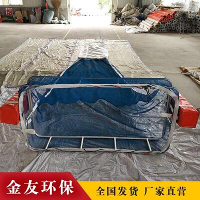 山东厂家水面油污分隔设备收油网大型号收油网定制