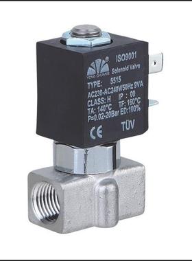 YCSM21柱塞式水汽通用小型不锈钢电磁阀高压空气电磁阀