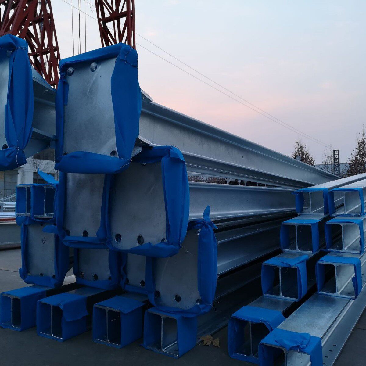 铁路线杆高铁电气化接触网H型钢柱H柱GH240A/8.5交货快价格优