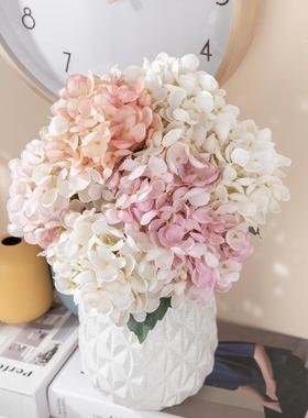 仿真庆假花小枝绣球厂家绿植物婚MW52664装饰工艺品INS风跨境花WM