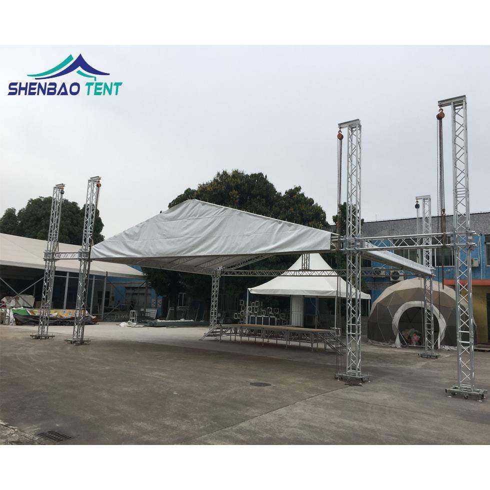 广告光展WSZu览活动合金灯桁架 展览铝架舞台trss灯光架