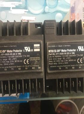 KRIWAN谷轮压缩机保护模块INT69SC-DV 071-0520-05(22A196)保护器