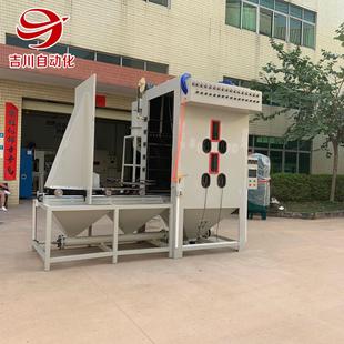 自动喷砂机三通阀门模具除锈打沙机上海喷丸机 供应大型转台轨道式