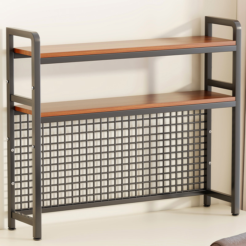 桌面置物架多层电脑收纳架学生宿舍书架办桌上洞洞板公文件整理架