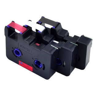 赛恩瑞德线号机标签纸T800 T900贴纸TR80B黑色800打号机色带