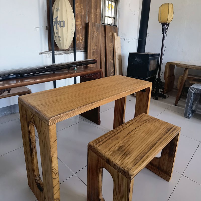 折叠古琴桌凳桐木琴桌不掉色环保无异味携带方便轻便共鸣好